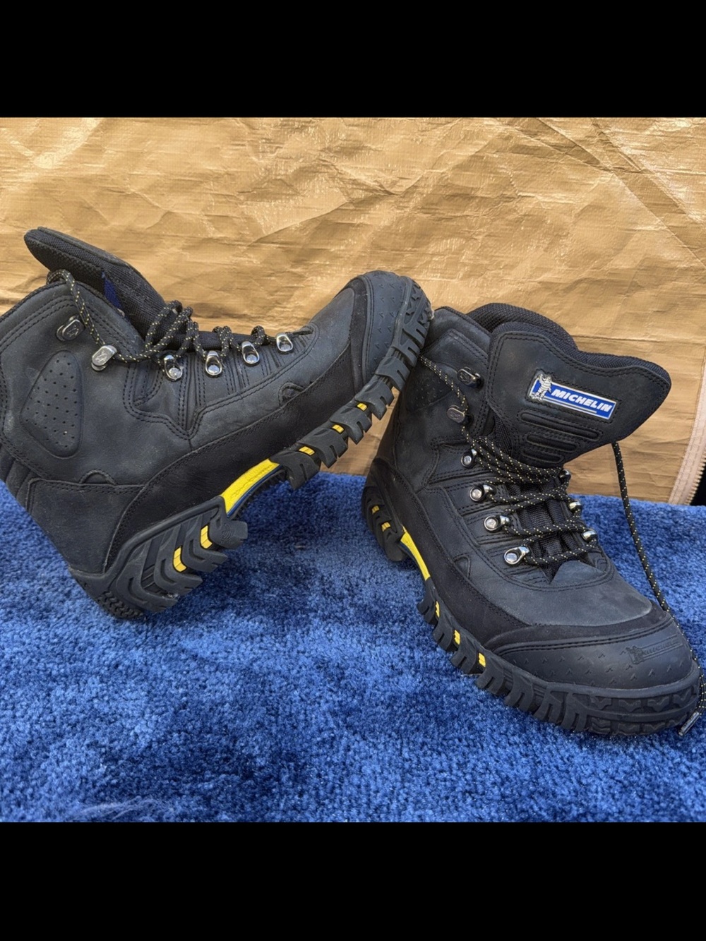 Michelin HydroEdge Steel Toe Puncture-Resistant Work Boot Men's Size 9